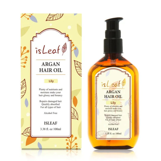 isLeaf - Fragrance Argan Hair Oil Lily 100 Ml