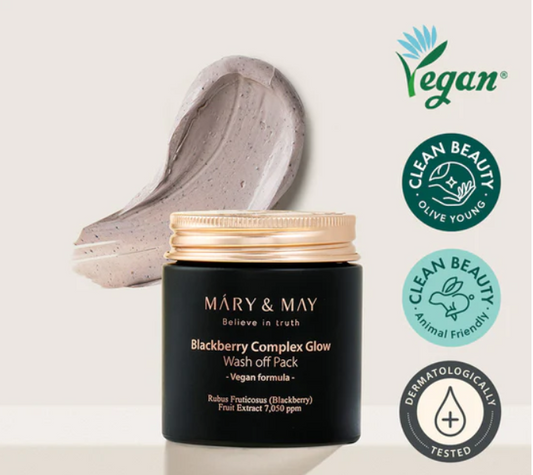 Mary&May -Blackberry Complex Glow Wash Off Pack 125 g