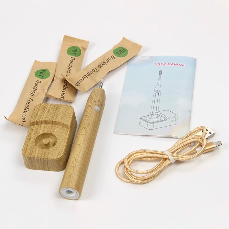 Jourenwiâ˘ď¸ KIDS Electric Bamboo Toothbrush