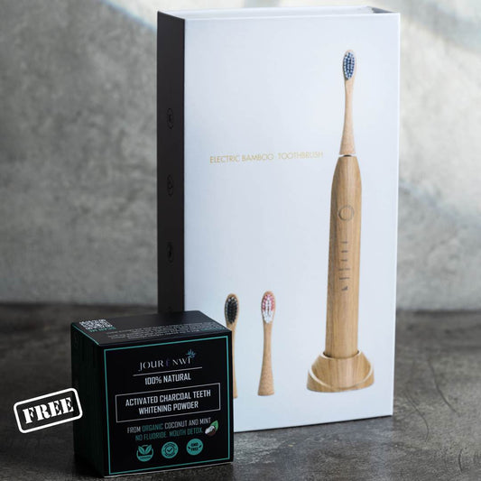 Jourenwi™️ ADULTS Electric Bamboo Toothbrush | with gift